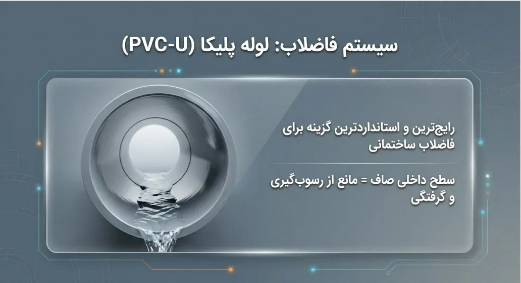لوله اتصالات ساختمانی