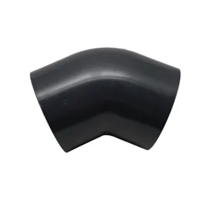 زانو UPVC سایز 110 میلی متر 45 درجه ویسپار