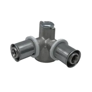 سراهی 90 درجه دیواری پرسی 16×1/2×16 نیوپایپ