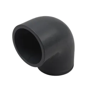 زانو یکسر دنده UPVC سایز 63 میلی متر ویسپار